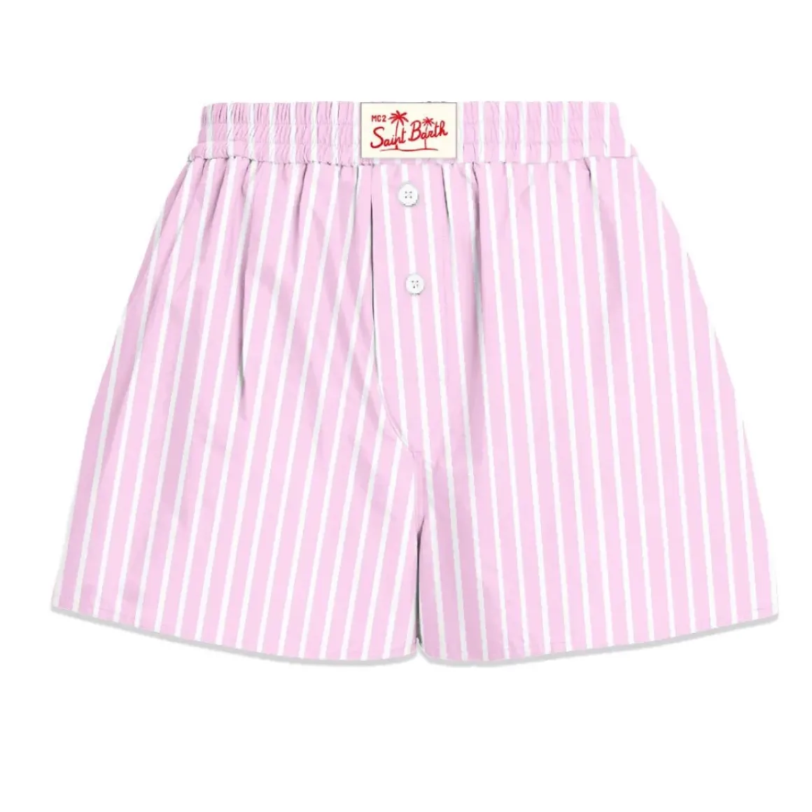 POPELINE STRIPES BOXY JR SHORTS (PREORDER)