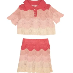 PORTOFINO CROCHET TOP AND SKIRT SET