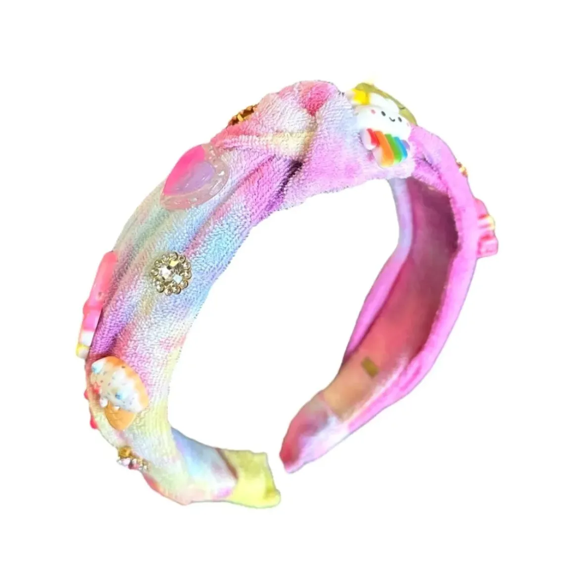 RAINBOW CHARM HEADBAND