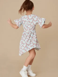 RAINBOW FRILL DRESS