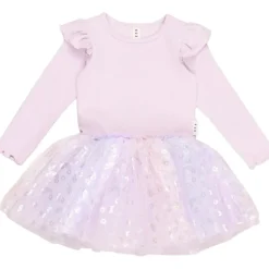 RAINBOW RIB ONESIE DRESS