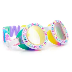 RAINBOW RIBBON BRIGHT STRIPE GOGGLES