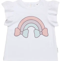 RAINBOW RUFFLE TOP