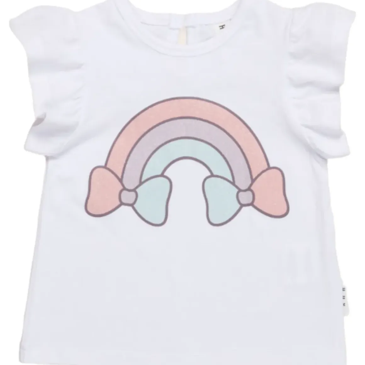 RAINBOW RUFFLE TOP