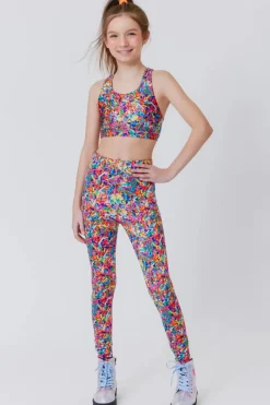 RAINBOW SPRINKLES SPORTS BRA