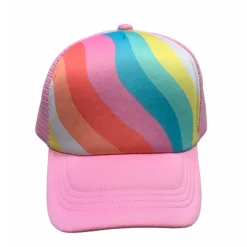 RAINBOW WAVEY  HAT