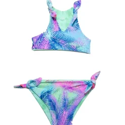 REVERSIBLE KNOT HALTER TWO PIECE BIKINI