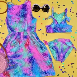 REVERSIBLE KNOT HALTER TWO PIECE BIKINI