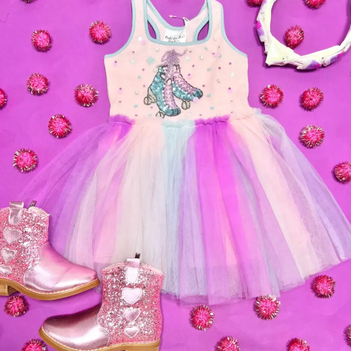 ROLLERSKATE TUTU DRESS