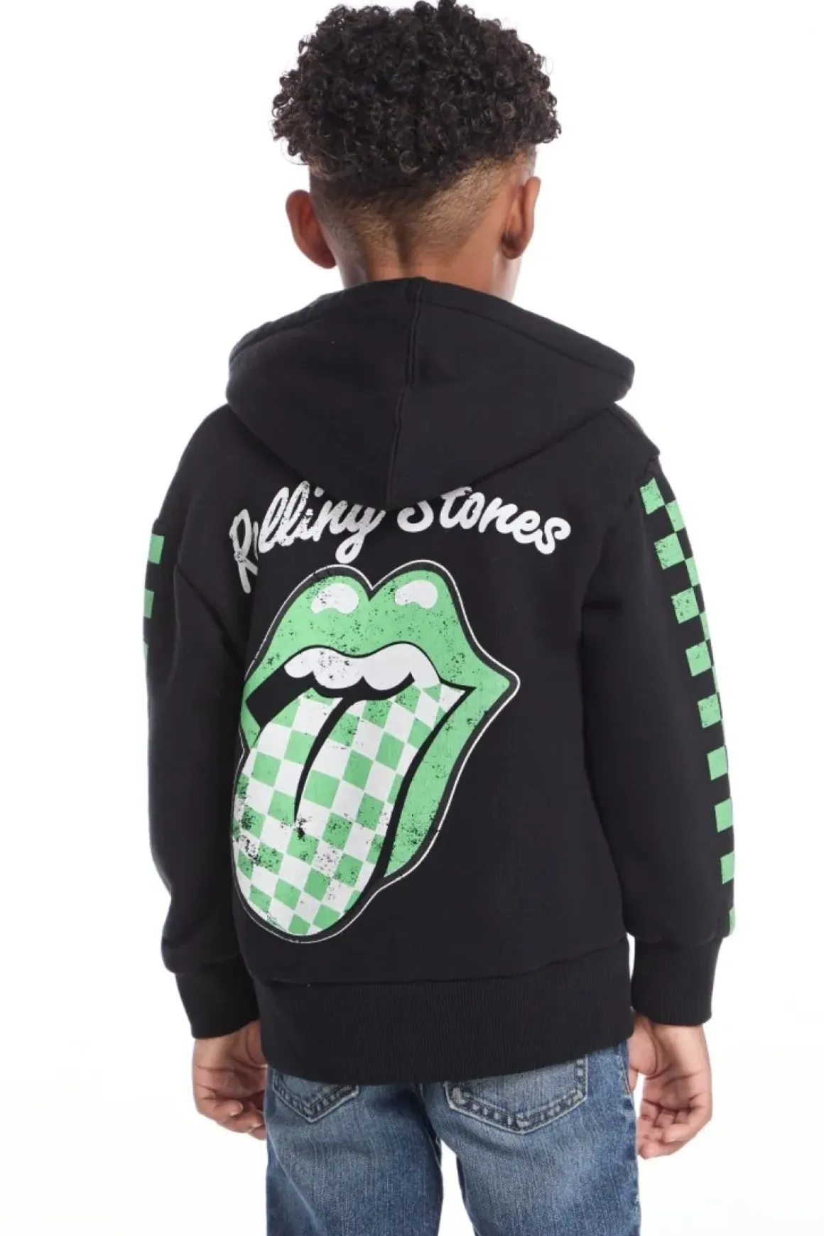 ROLLING STONES ZIP UP HOODIE