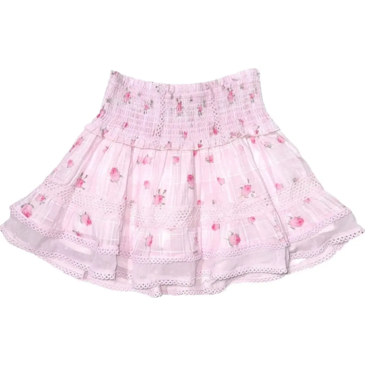 ROSEBUD PLAID BROOKE SKIRT