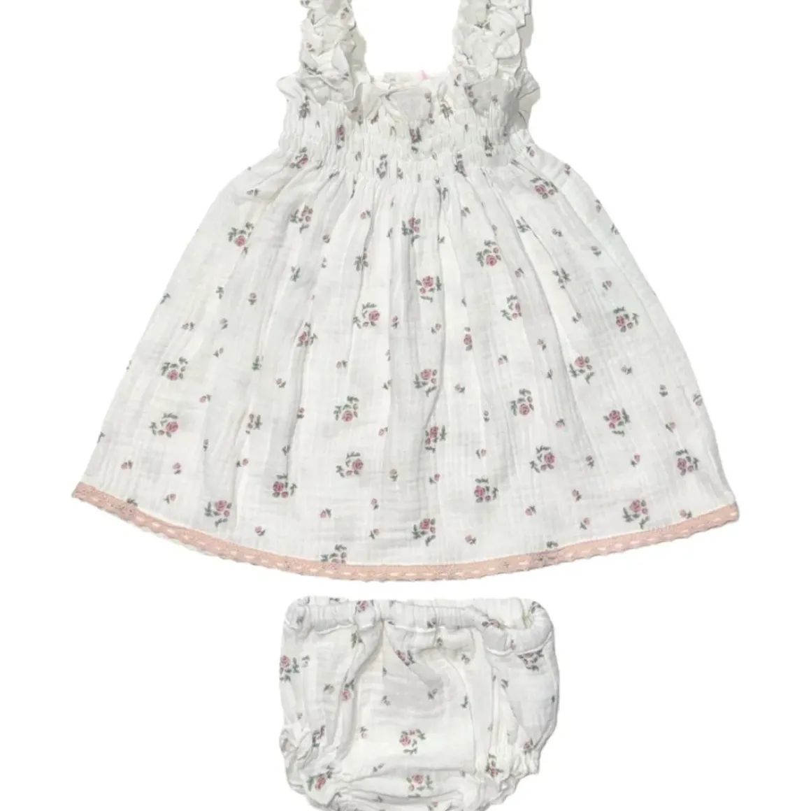 ROSES DRESS W/ BLOOMERS SET