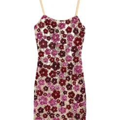 ROXANNE DAISY SEQUIN DRESS