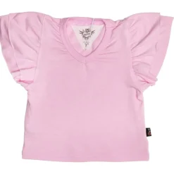 RUFFLE SLEEVE CROP TOP