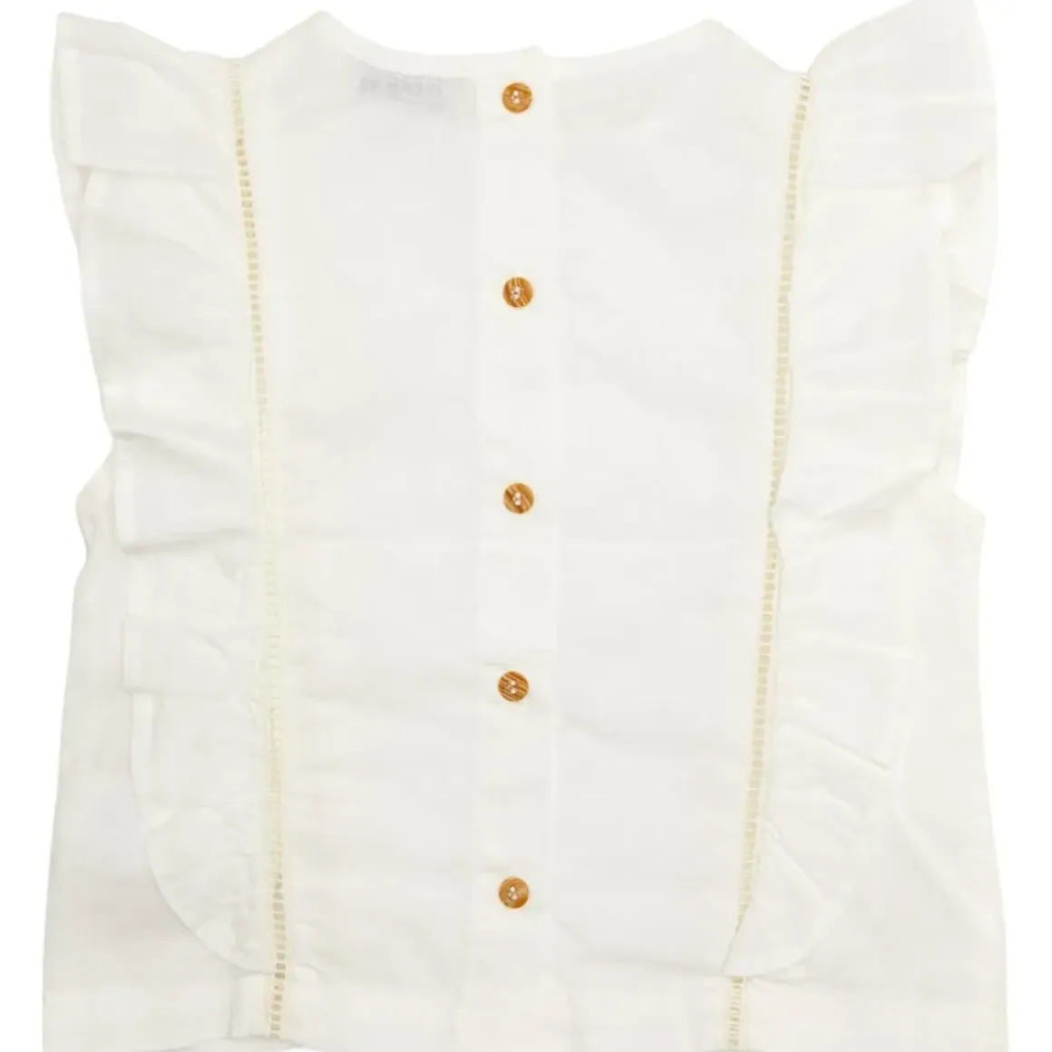 RUFFLE SLEEVE TANK TOP