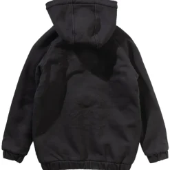 RUGGED SHERPA ZIP UP HOODIE JACKET