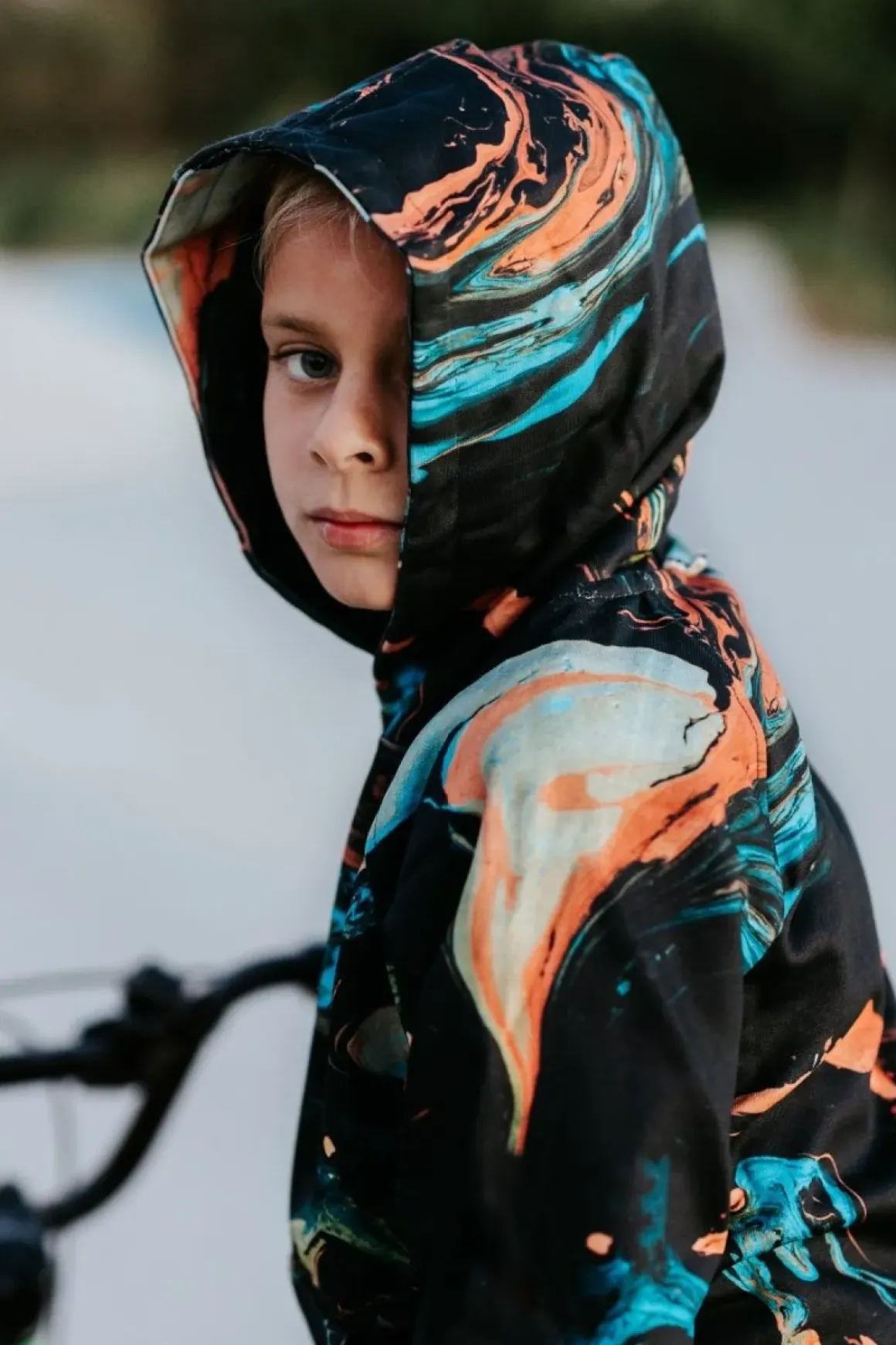 RUNNER SWIRL HOODIE