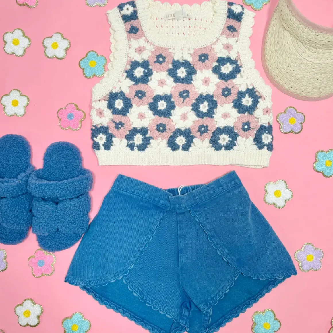 RYNIA CROCHET TOP
