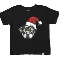 SANTA DOG TSHIRT