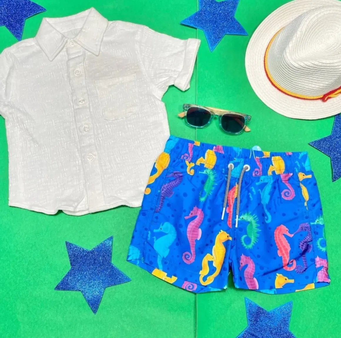 SEAHORSE SWIM TRUNKS