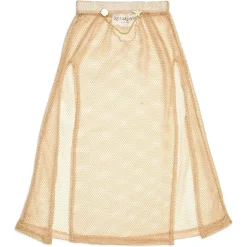 SEASHELL CHAIN MESH SKIRT