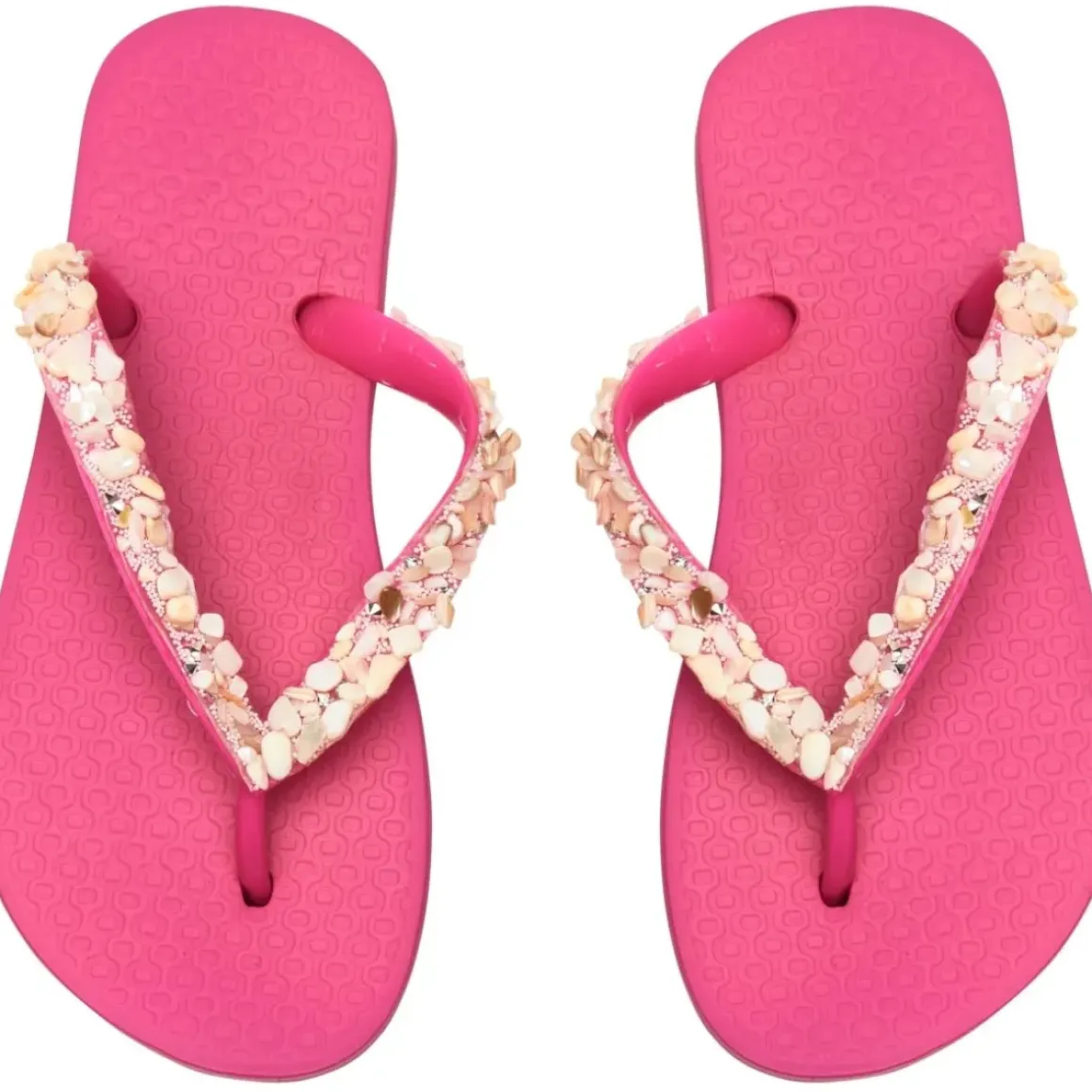 SEASHELL FLIP FLOP SANDALS