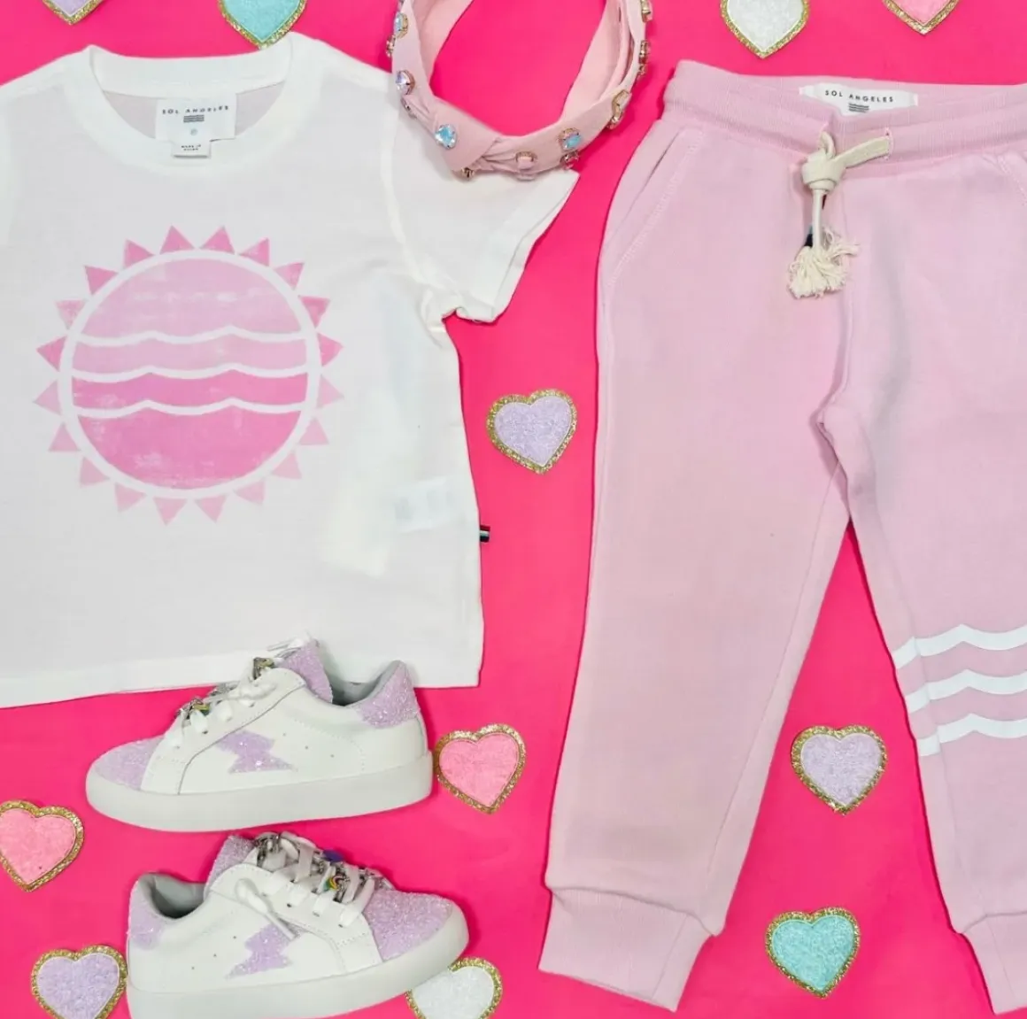 SEASHELL WAVES SWEATPANTS