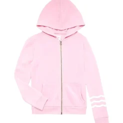 SEASHELL WAVES ZIP UP HOODIE