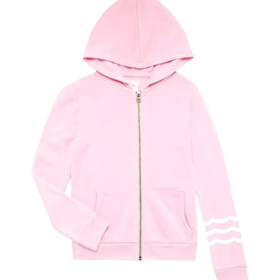 SEASHELL WAVES ZIP UP HOODIE