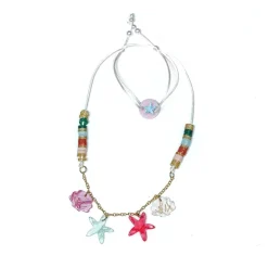 SEASHELLS PEARLIZED NECKLACE