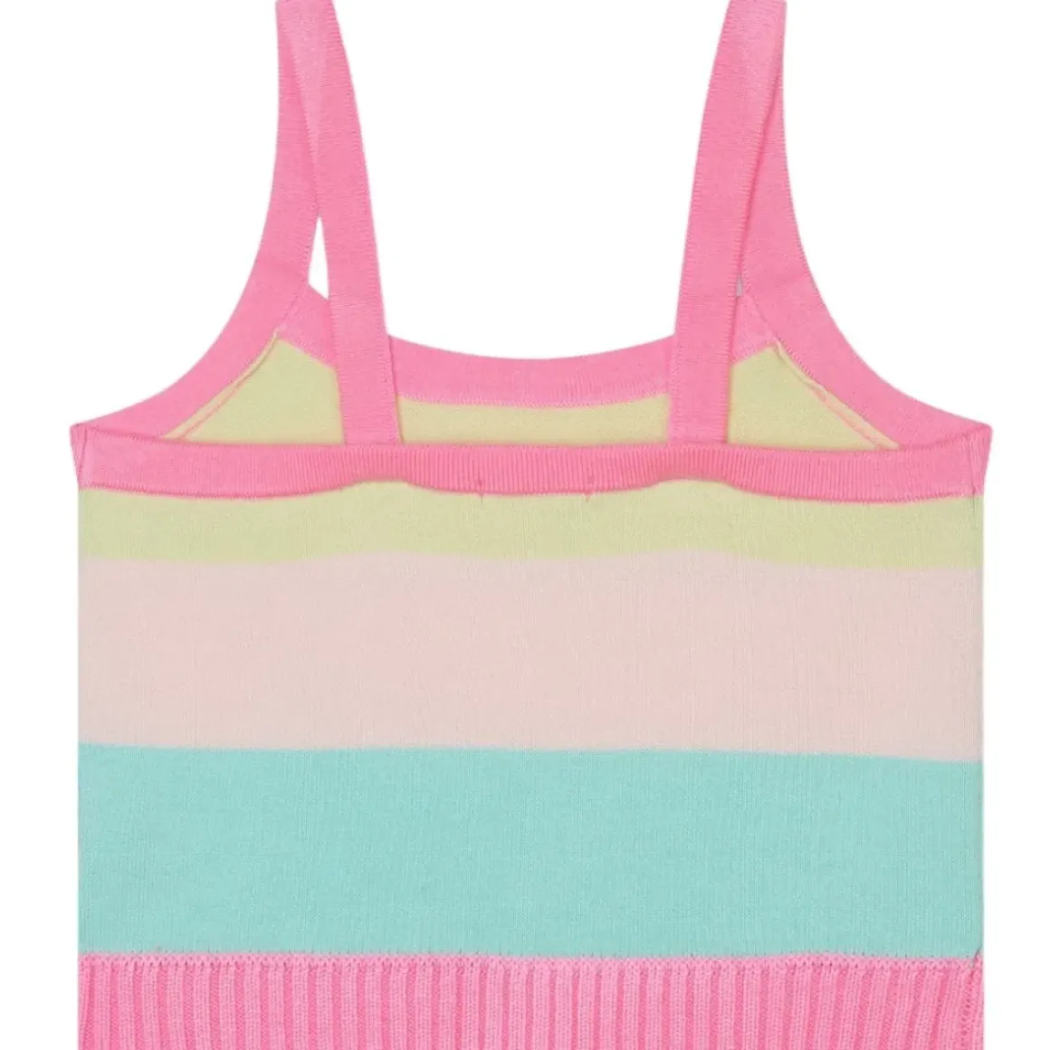SEQUIN HEART KNIT TANK TOP