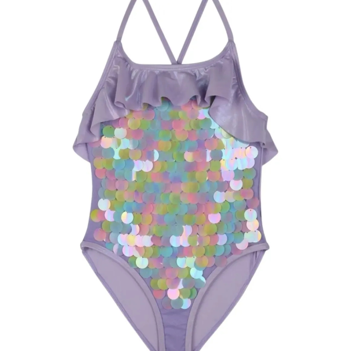 SEQUIN ONE PIECE SWIMSUIT