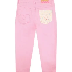 SEQUIN POCKET DENIM PANTS