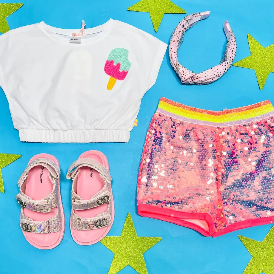 SEQUIN SHORTS