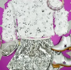 SEQUIN SKIRT