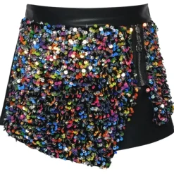 SEQUIN SKORT (SKIRT W/ SHORTS)