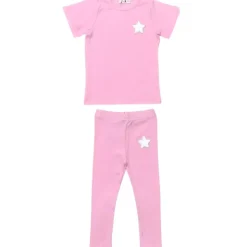 SEQUIN STAR TSHIRT AND LEGGINGS SET
