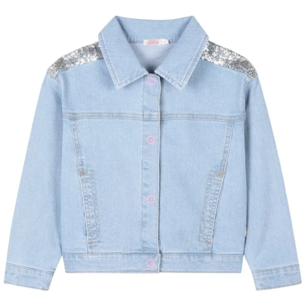 SEQUIN SUN DENIM JACKET