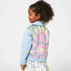 SEQUIN SUN DENIM JACKET
