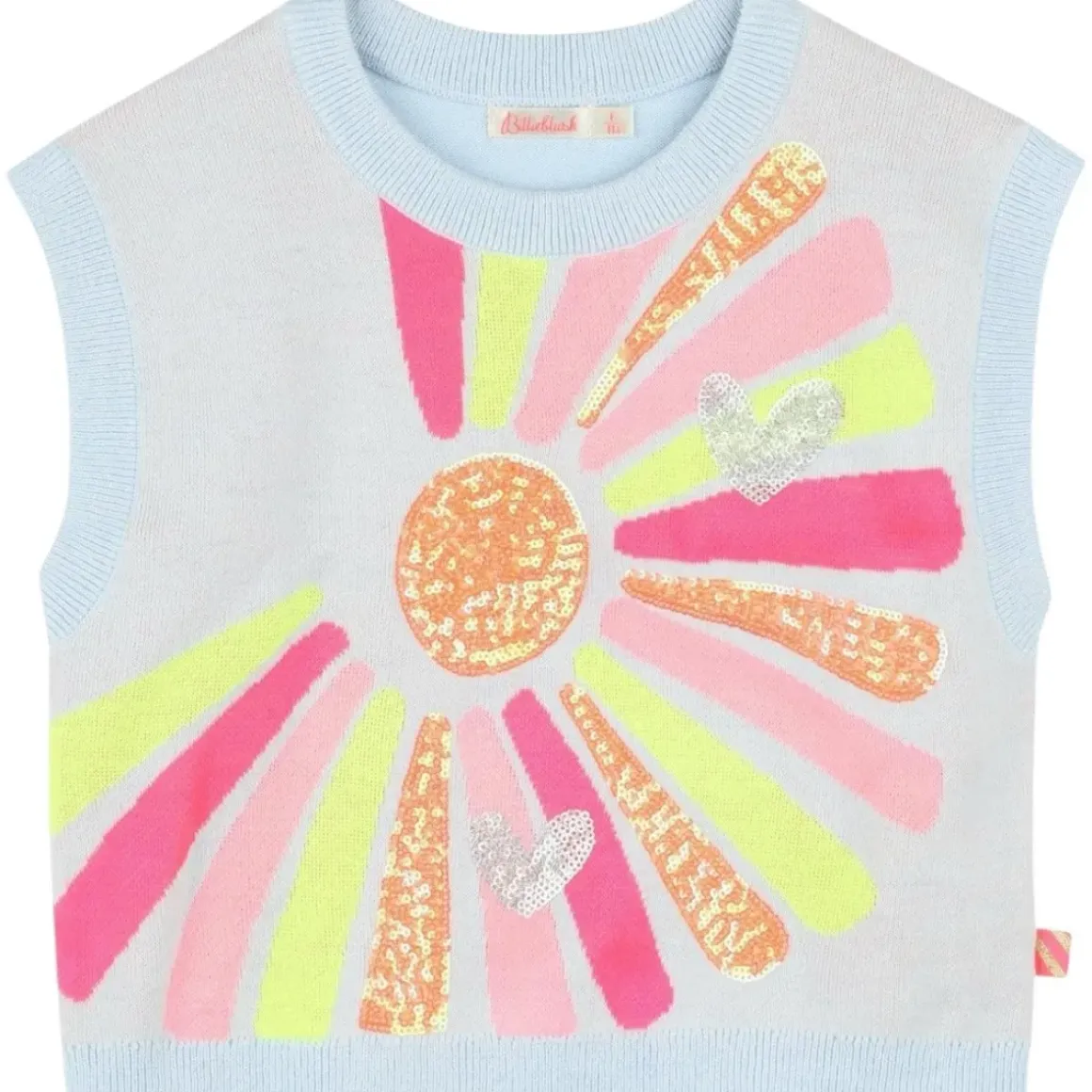 SEQUIN SUN TSHIRT
