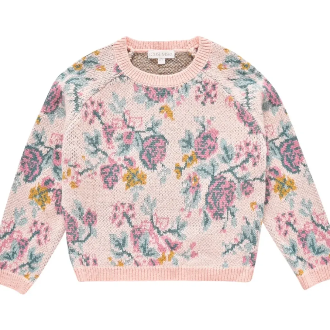 SEYLAN FLOWERS KNITTED SWEATSHIRT