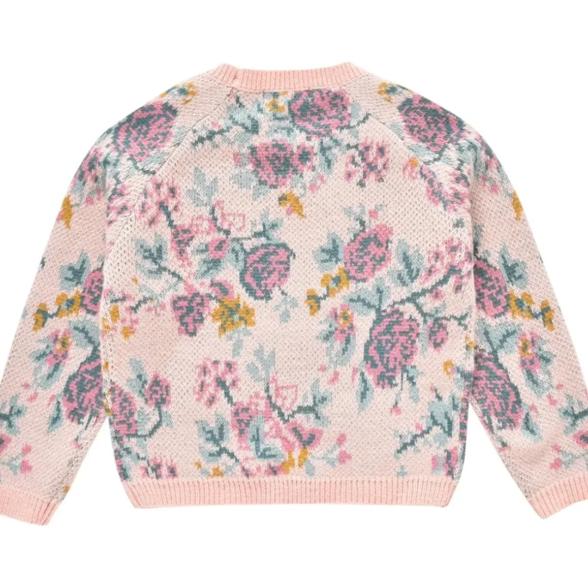 SEYLAN FLOWERS KNITTED SWEATSHIRT