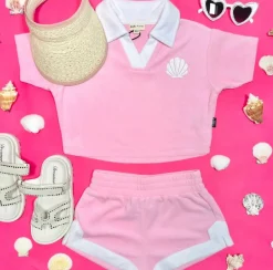 SHELL YEAH POLO TOP