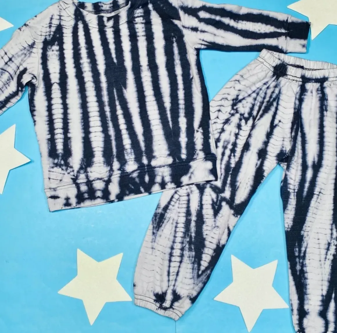 SHIBORI WASH SWEATSHIRT (UNISEX)