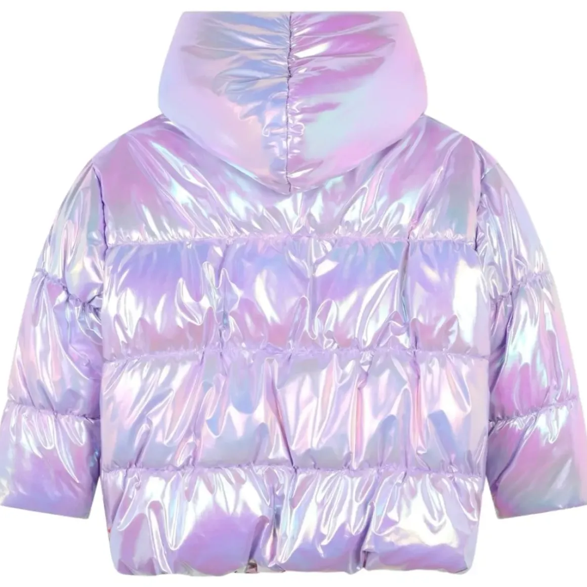 SHINY HEART PUFFER JACKET