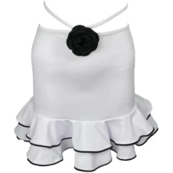 SILVA FLOWER RUFFLE SKIRT