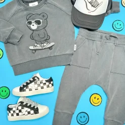 SKATER BEAR SWEATSHIRT