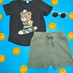 SKATER BEAR TSHIRT