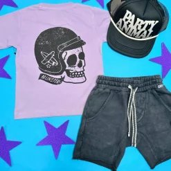 SKULL CAP TSHIRT