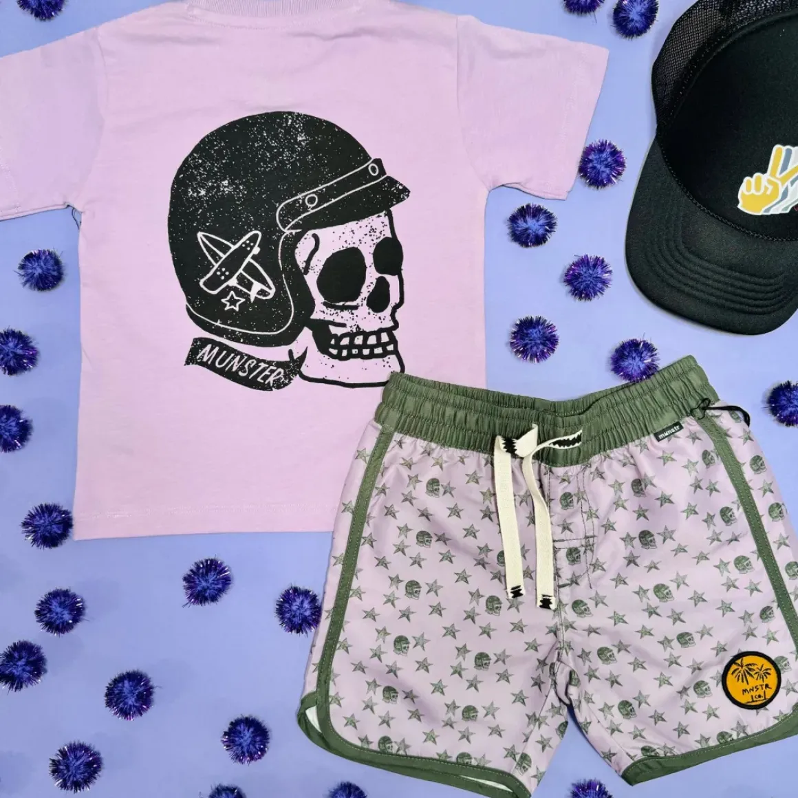 SKULL CAP TSHIRT